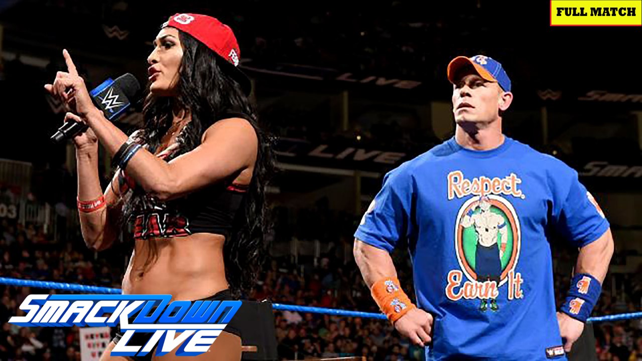 Nikki Bella & John Cena vs The Miz _ Smackdown 28/3 Full Show