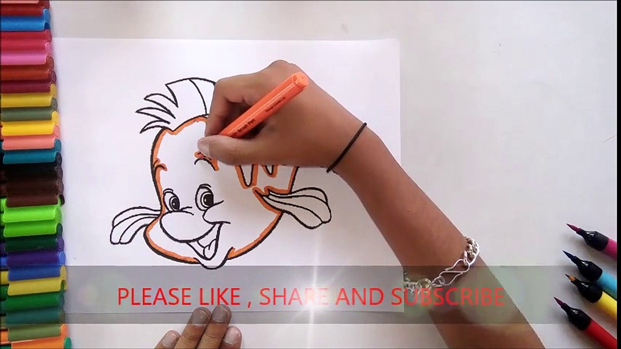 COLOURING CUTE FISH