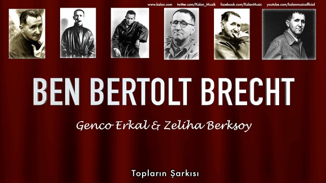 Genco Erkal & Zeliha Berksoy - Topların Şarkısı [ Ben Bertolt Brecht © 1992 Kalan Müzik ]
