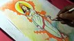 How to Draw Dussehra Navratri Goddess Durga Brahmacharini Drawing Step by Step