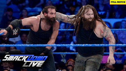 Bray Wyatt vs Luke Harper _ Smackdown Live 28/3 Full Show