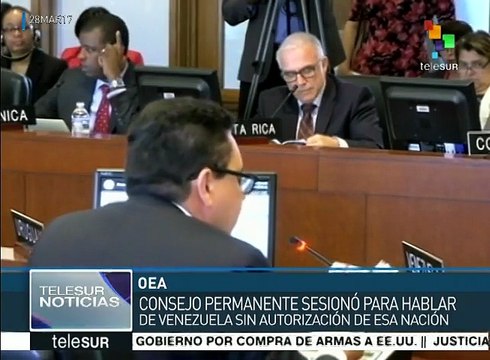 Frustran planes en la OEA para intervenir en asuntos internos de Vzla.