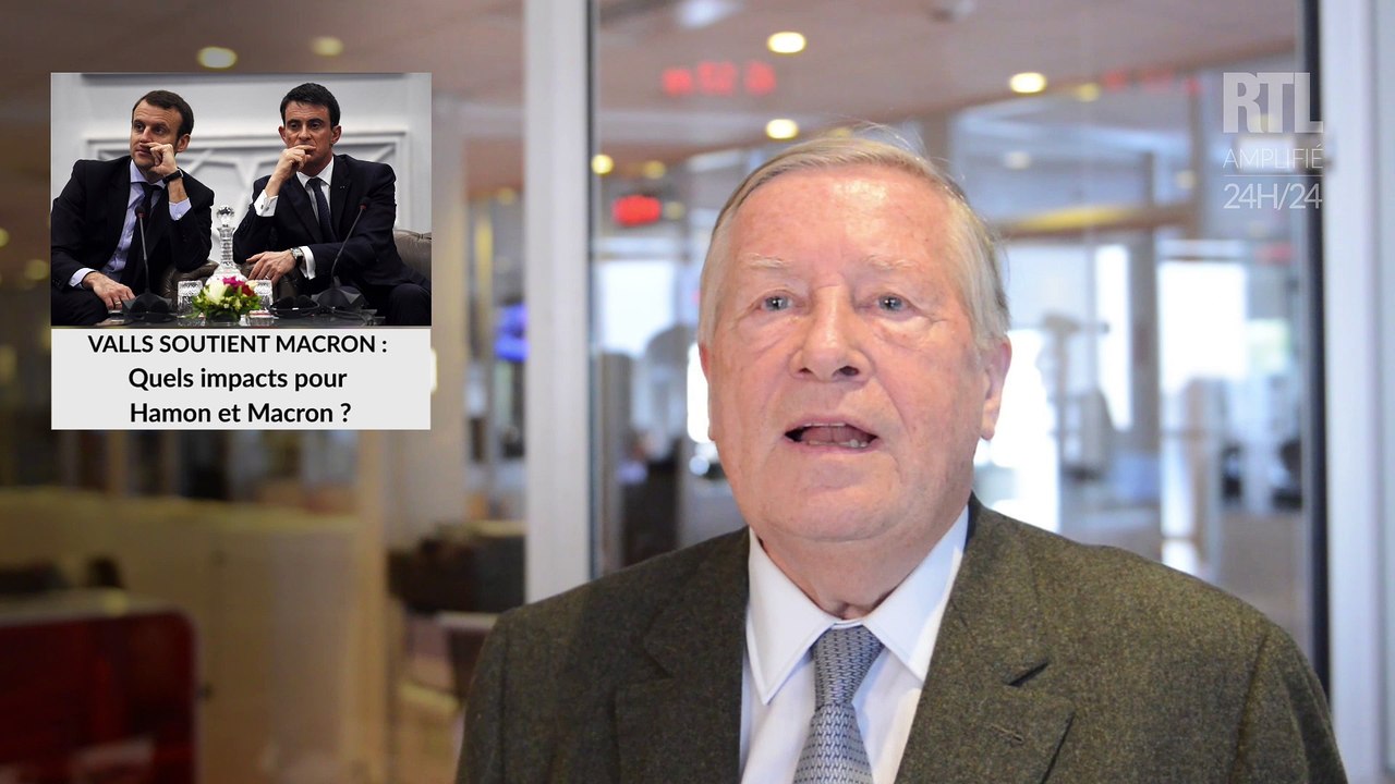 Alain Duhamel : "Le soutient de Manuel Valls à Macron est un mauvais signal pour Benoît Hamon"