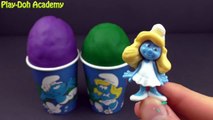 Smurfs Play-Doh Surprise Eggs \murf, Gargamel, Smurfette