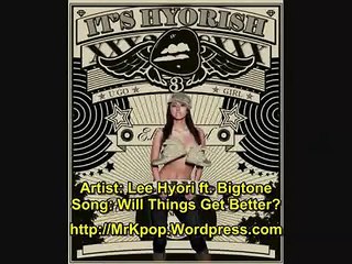 Lee Hyori Will Things Get Better (English Subtitles)