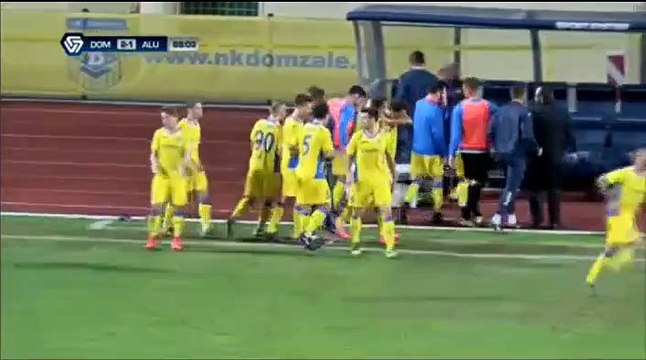 2-1 Jure Balkovec Goal Slovenia Prva Liga - 29..03.2017 NK Domzale 2-1 NK Aluminij