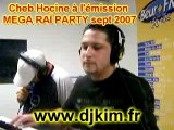 CHEB HOCINE ET DJ KIM BEUR FM MEGA PARTY