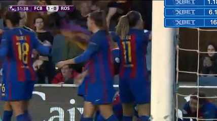 Alexia Putellas Segura  GOAL HD - Barcelona W 1-0 Rosengard W 29.03.2017