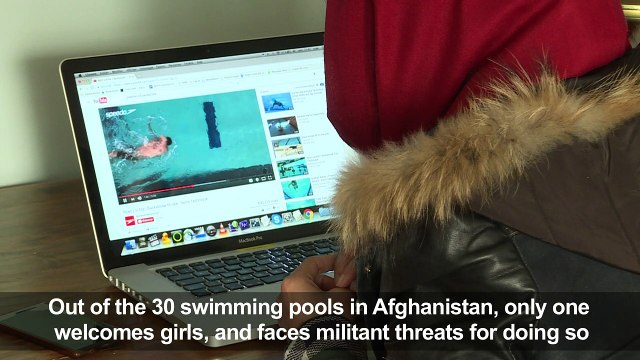 Afghan women swimmers dream of Olympics despite threats
