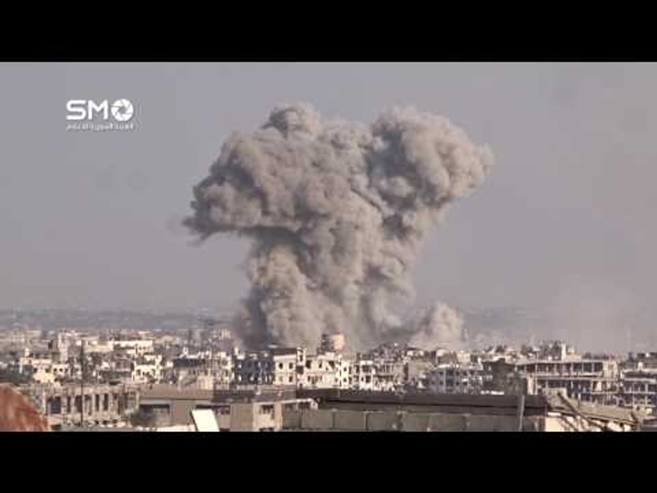 Dozens of Airstrikes Pound Eastern Damascus, Activists Say