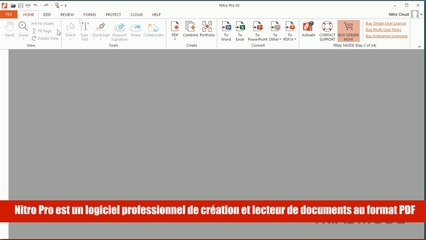 Tutoriel pour bien démarrer avec NitroPro