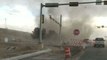 Thunderstorm Kicks up Dust Devil in Odessa, Texas