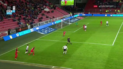 0-2 Tore Reginiussen Goal Norway  Super Cup - 29.03.2017 SK Brann 0-2 Rosenborg BK