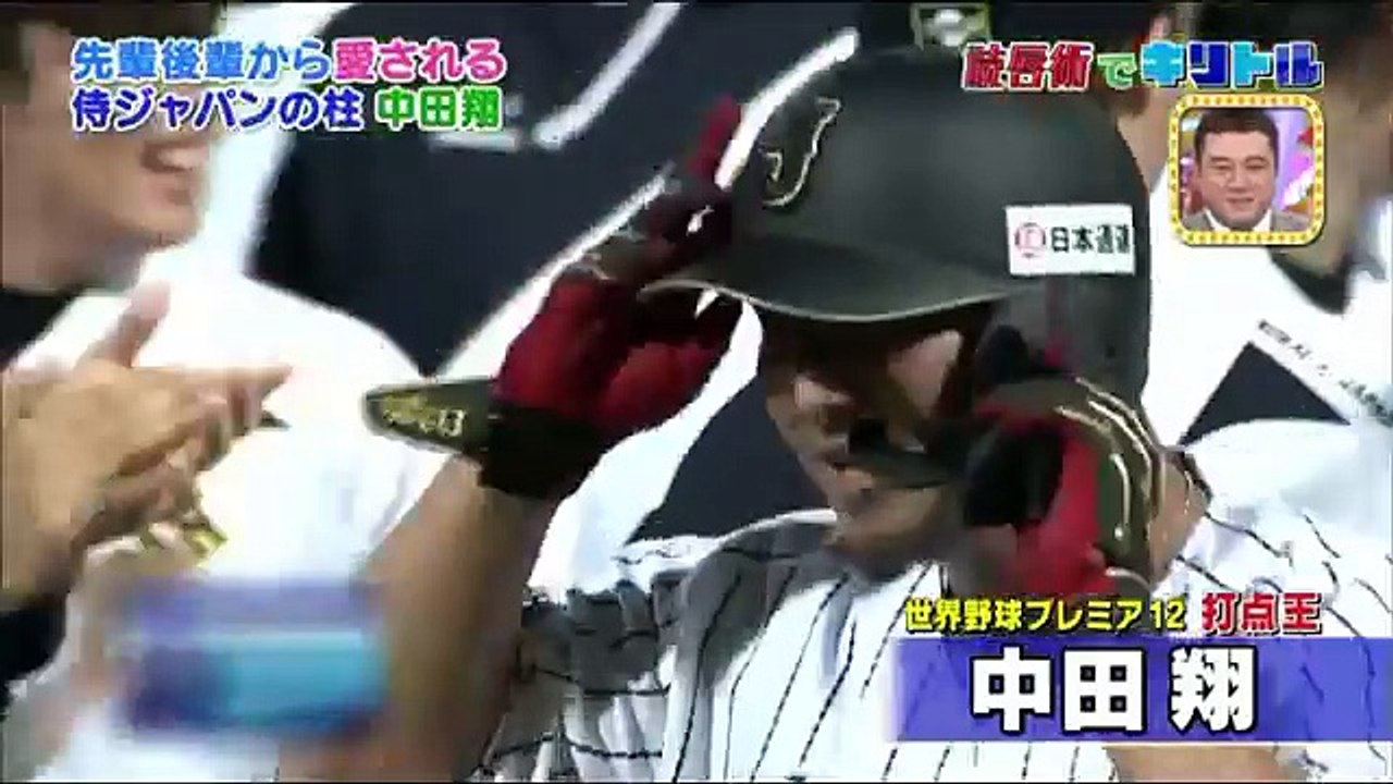 【キリトルTV】世界野球プレミア-中田翔の珍場面集！