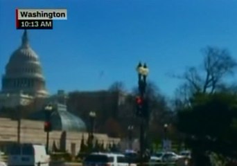 La policía dispara contra un auto cerca del capitolio en EE.UU.