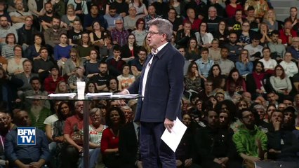 Appel de Hamon: "Je ne négocierai rien avec personne", déclare Mélenchon