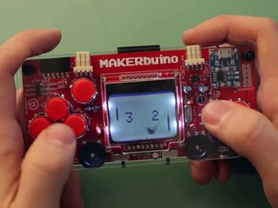 Construye tu propia consola de videojuegos retro con MAKERbuino