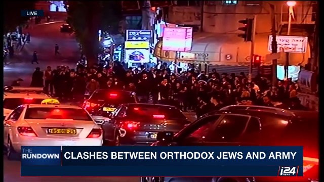 THE RUNDOWN | Religious Jews protest army draftees | Tuesday, March 28th 2017