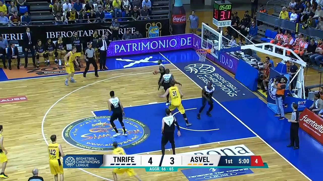 Tenerife / ASVEL : les highlights