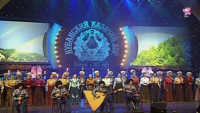 TAMO DALEKO - Kuban Cossack Choir (ENGLISH SUBTITLE)