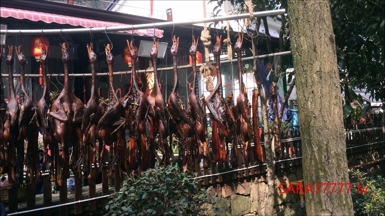 Grilled Ducks in China البط المشوي في الصين