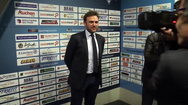 Hockey : Fabrice Lhenry analyse le match des Rapaces de Gap face aux Dragons de Rouen (5-3)