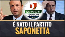 Dalla fusione tra Renzi e Alfano nasce il Partito Saponetta