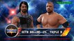 WWE 2K17 Seth Rollins Vs Triple H Extreme Rules Match Wrestlemania 33