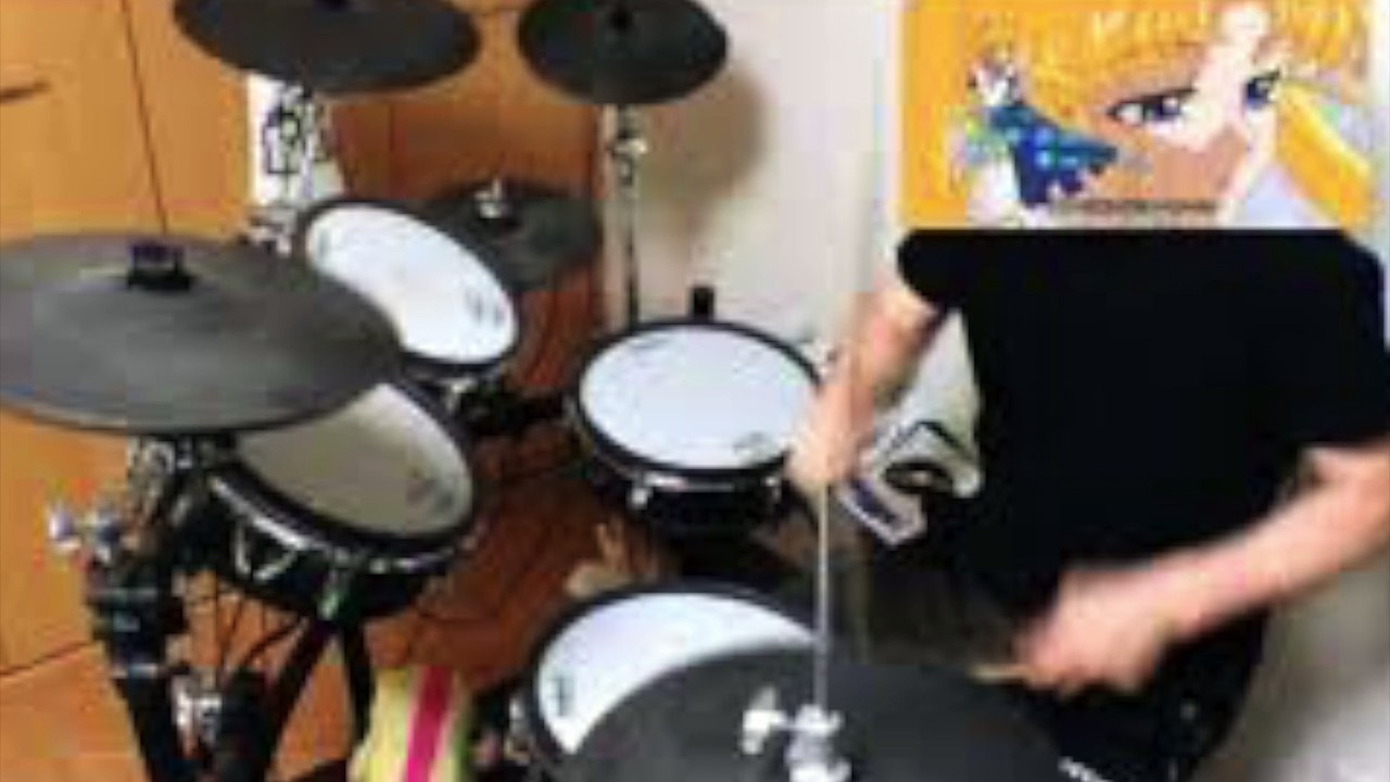 【Only audio】【セーラームーン-Crystal-】【Sailor Moon Crystal】【OP】-Moon Pride-【drum cover】【 叩いてみた】