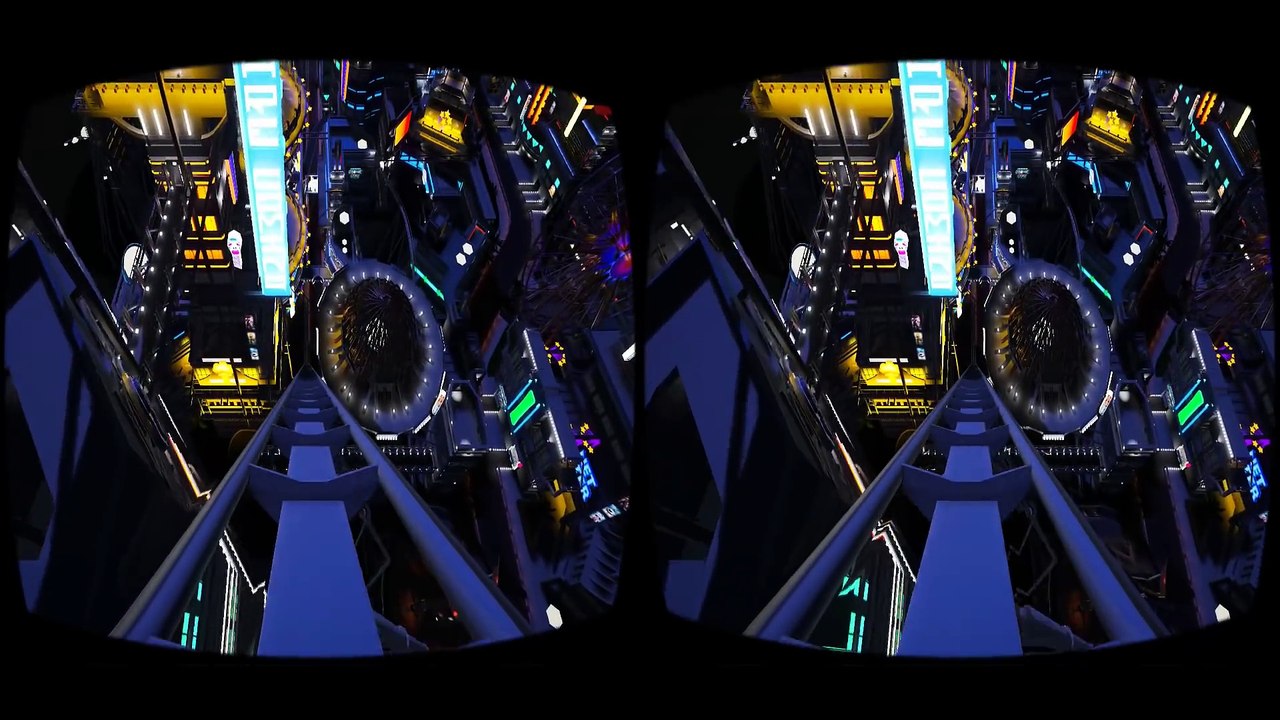 3D Roller Coaster VR Videos