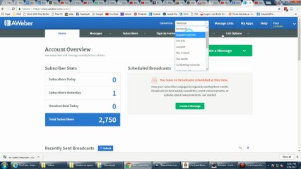 How to Remove Inactive Subscribers in Aweber - People who dont open your emails