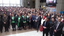 Şehit Savcı Kiraz Istanbul Adalet Sarayı'nda Anıldı