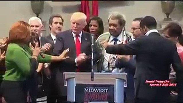 Donald Trump Abused and get slapped in front of Public