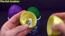 Smurfs Play-Doh Surprise Eggs Cups - Slouchy Smurf, Gargamel,âsasa