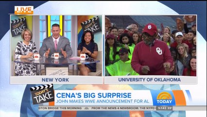 John Cena reveals that Al Roker will be a guest ring announcer at WrestleMania