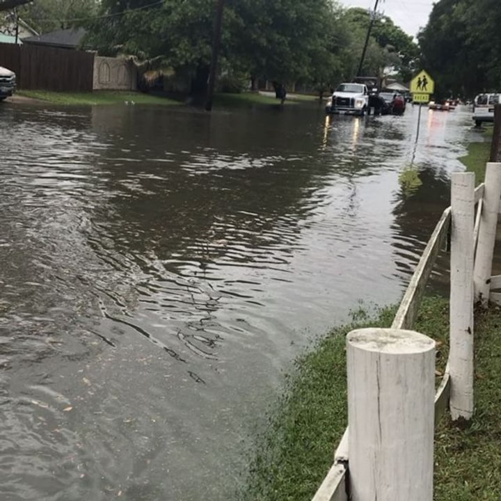Severe Storm Swamps Houston Streets