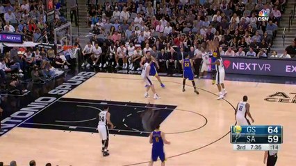 Stephen Curry Scores Another Three! Mar 29, 2017