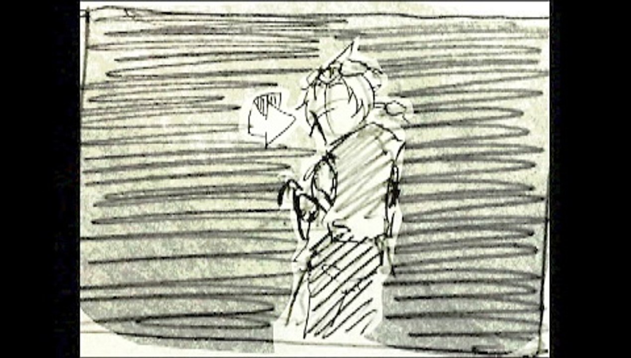 Short animatic of Treasure Island - (very rough pencil sketches)