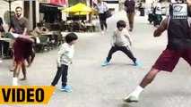 Emraan Hashmi's Son Ayaan Dancing On Amsterdam Streets