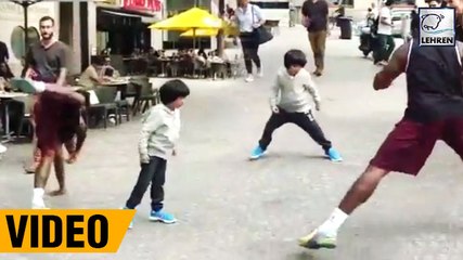 Emraan Hashmi's Son Ayaan Dancing On Amsterdam Streets