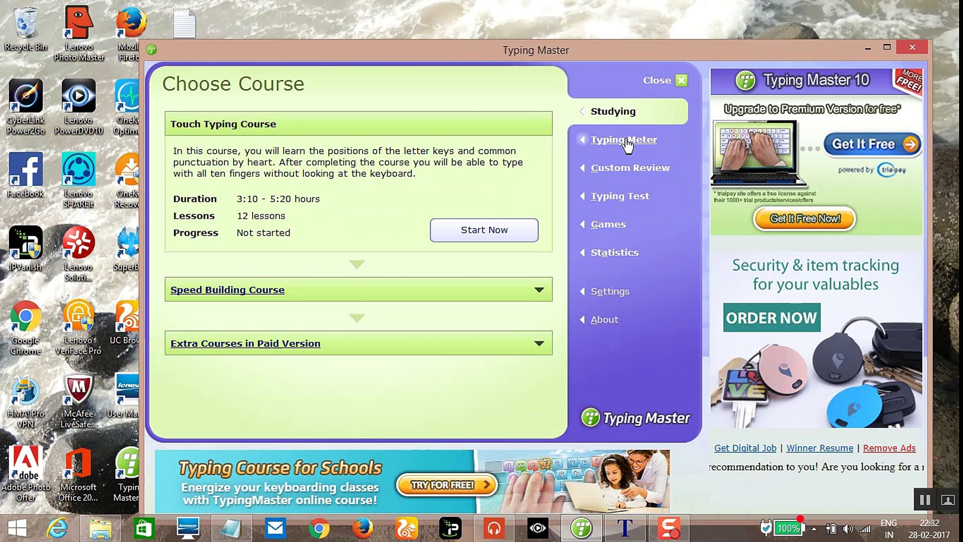 ⁣World record typing Master speed test