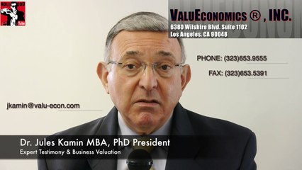INTRODUCTION - ValuEconomics, INC - Economic Expert Witness Services Provider