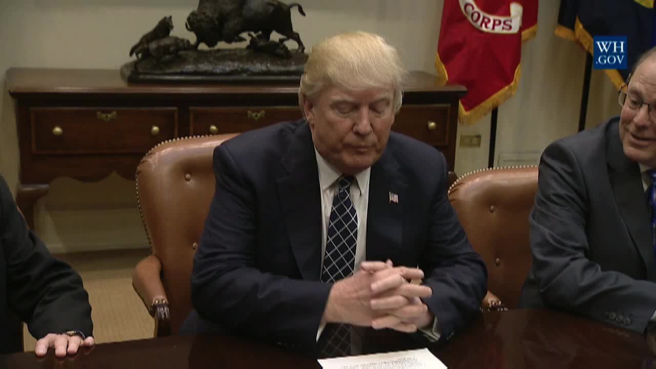 President Trump With The Fraternal Order of Police