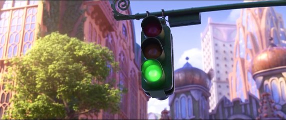 Zootopia - Sloth scene car chase