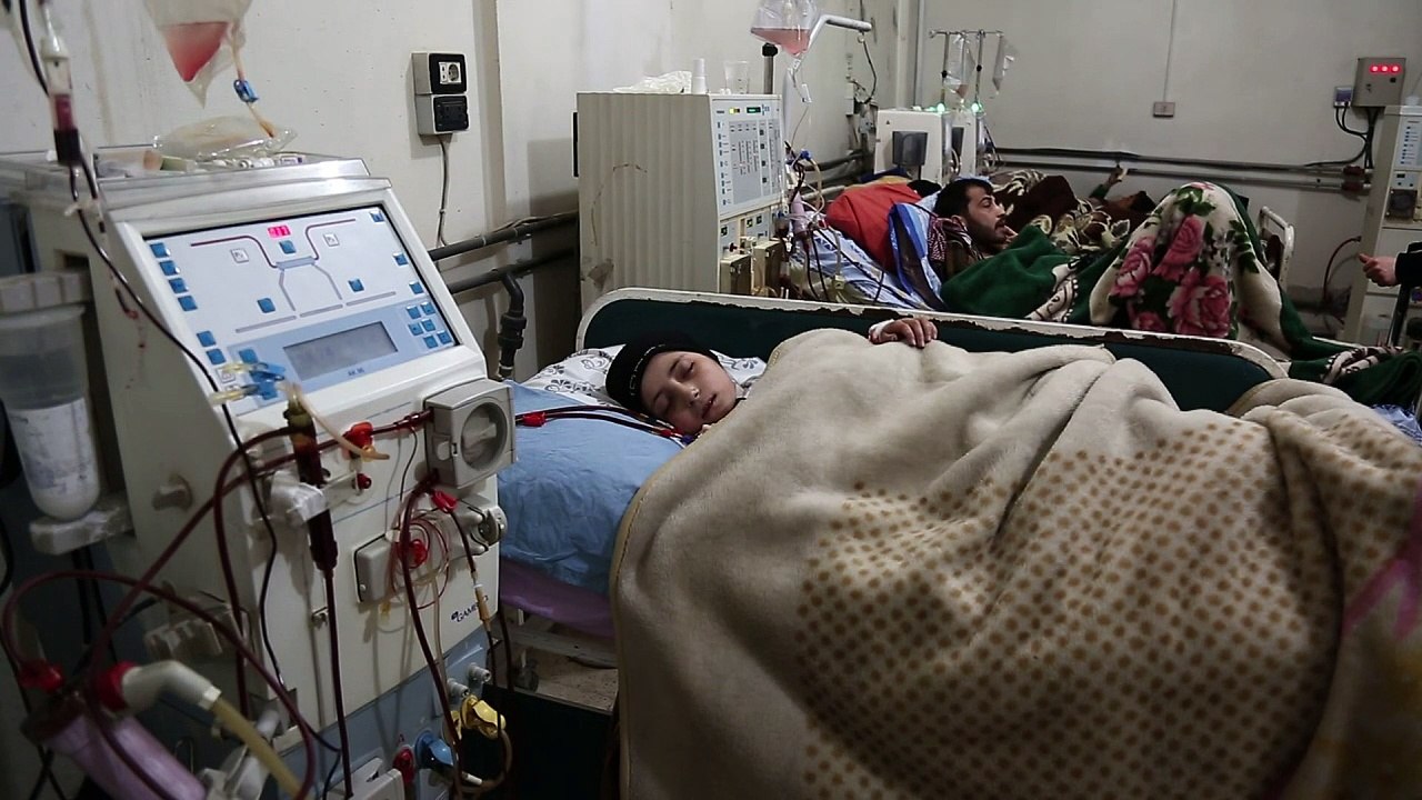 Belagerte Syrer in Duma: Dialyse oder Tod