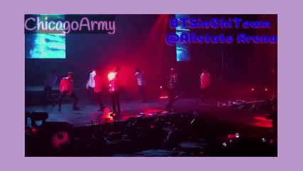 BTS - Jimin - Lie - concert in Chicago @ Allstate Arena (3-29-2017)