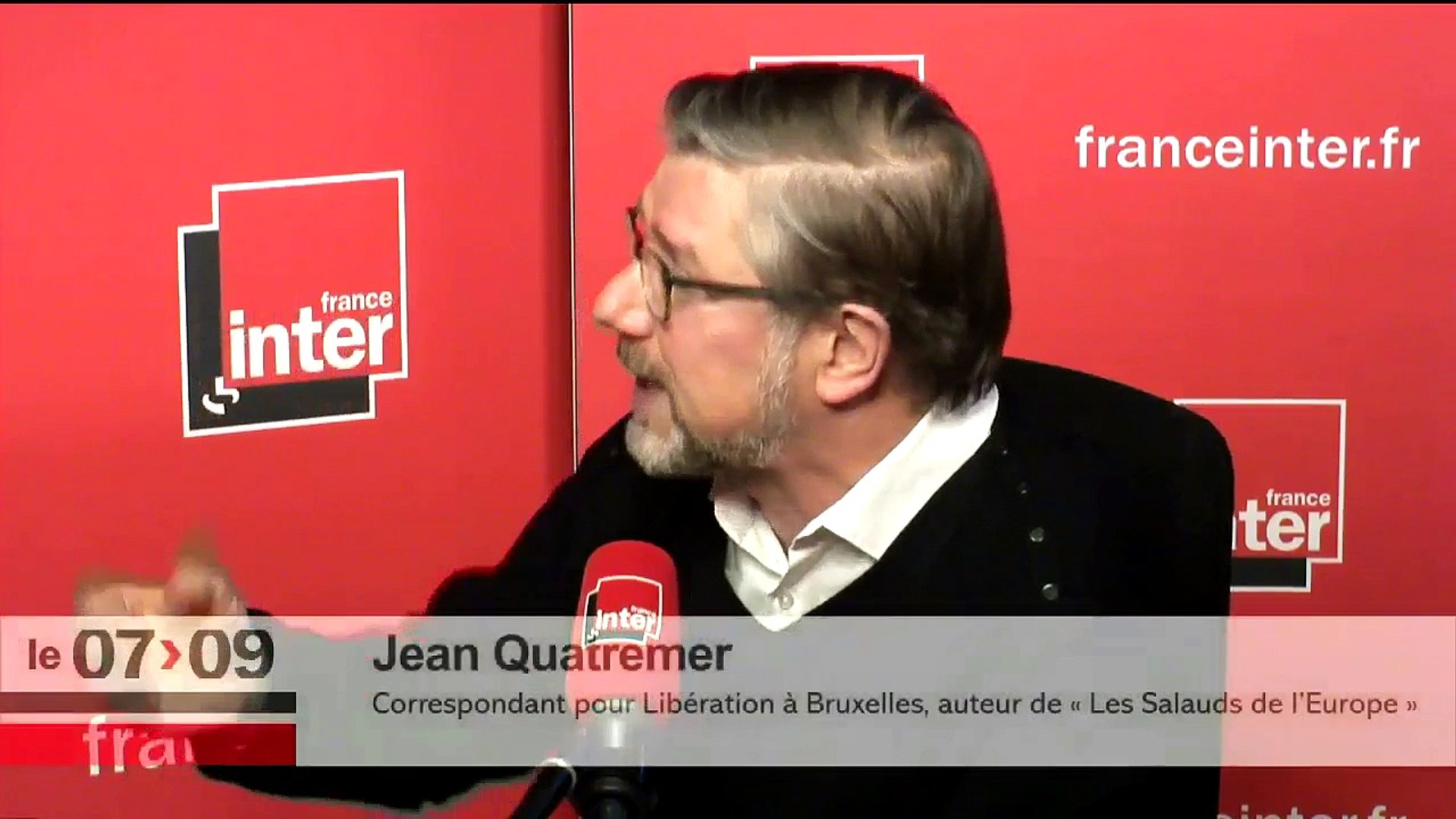 Jean Quatremer sur l'orientation politique de Bruxelles "L'Europe à 80% est  gouvernée par les conservateurs et la droite" - Vidéo Dailymotion