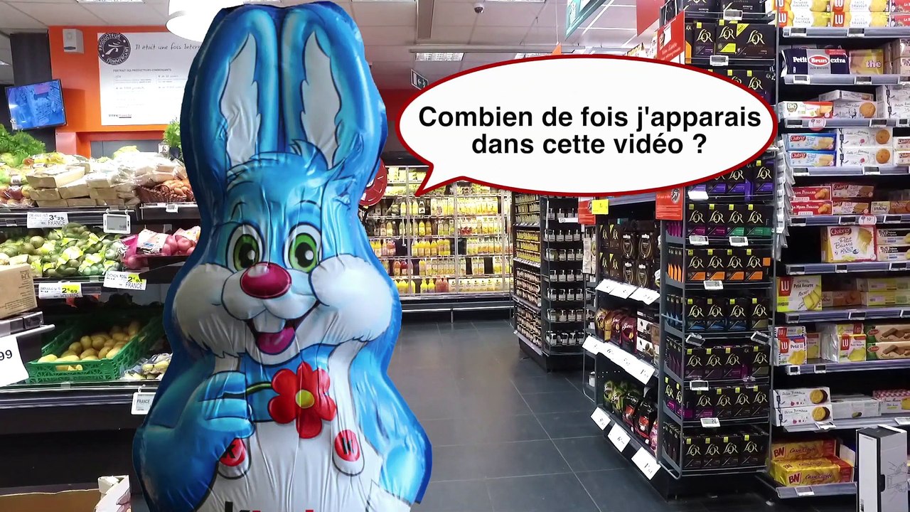 Gagne ton chocolat de Pâques avec intermarché Vincennes.