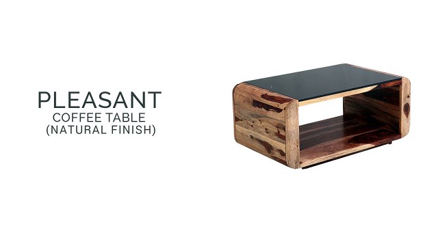 Coffee Tables: Buy Pleasant Coffee Table with Natural Finish online