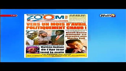 Revue de presse Walftv du 30 mars 2017